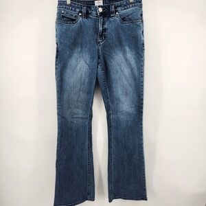 Ridgecut Toughwear Womens Size 12 Bootcut Denim Jeans Blue Wash